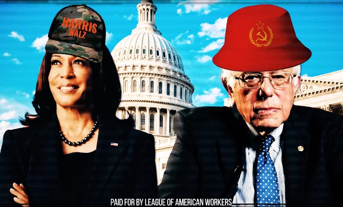 Kamala the Phony – my new advertisement