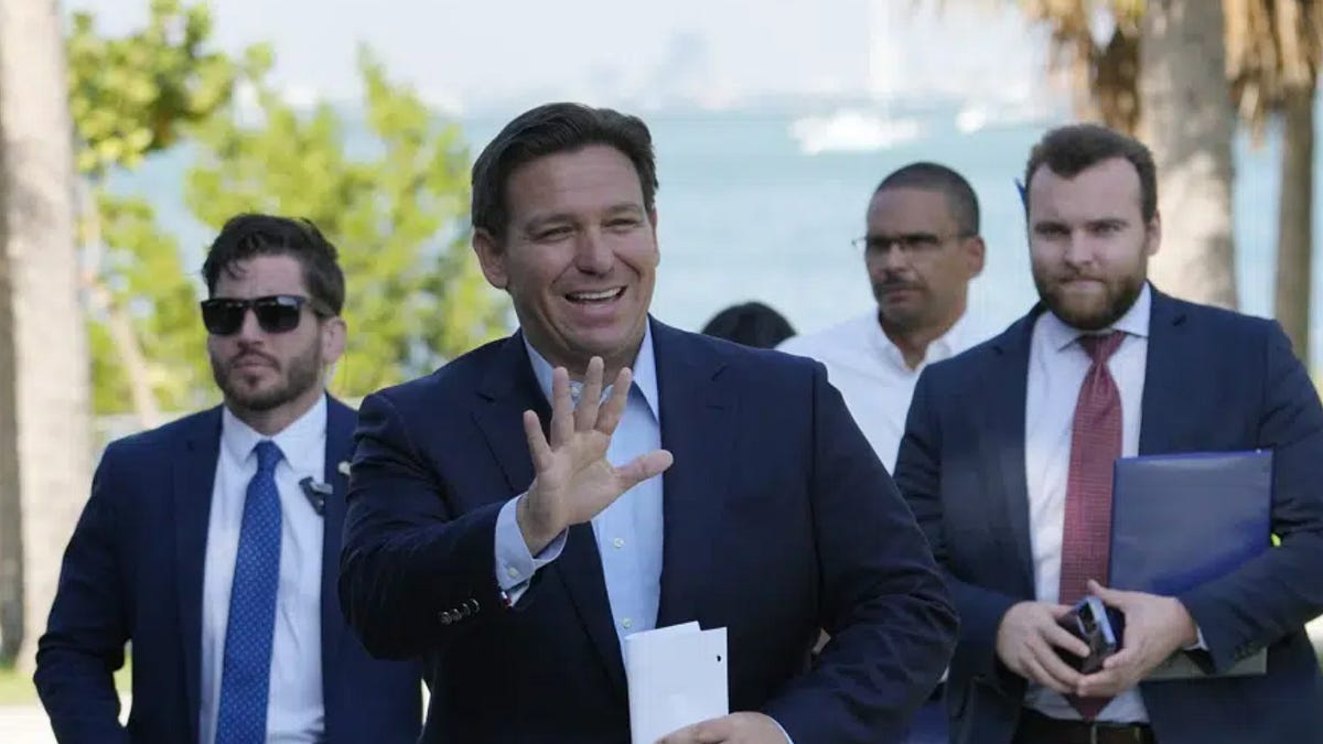 Corporate Media Attacks Ron DeSantis. Good!