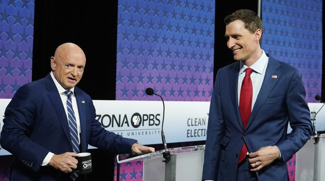 Mark Kelly Is Too Far Left for Arizona